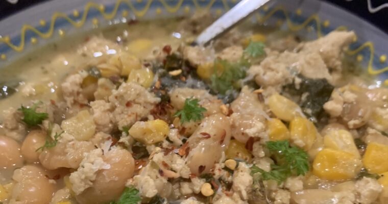 Chicken & White Bean soup
