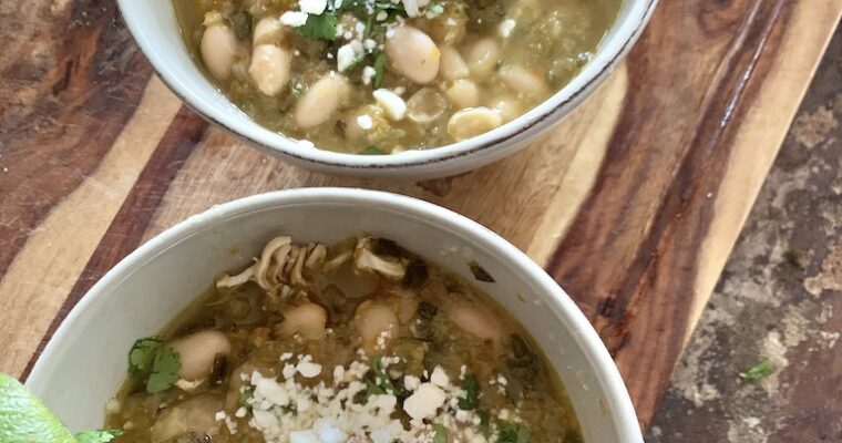 Amazing Chicken & White bean Chilli